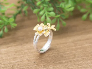 

925 Silver Ring Korean Women's Opening Ring