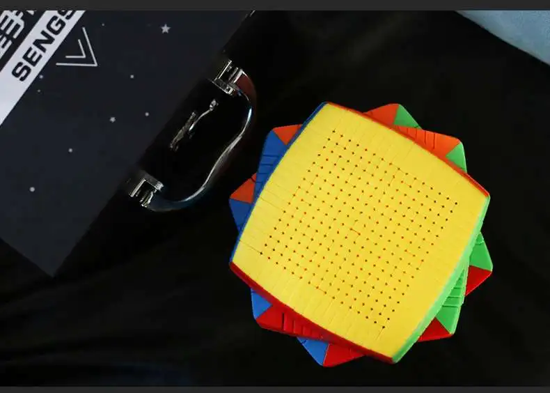 17x17x17 shengshou 17 слоев коллекция магических кубиков cubo magico high Layers neo Cube 17layers