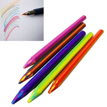 

5.6mmX90mm Magic Rainbow Pencil Lead Art Sketch Drawing Color Lead School Office Supplies 19QA