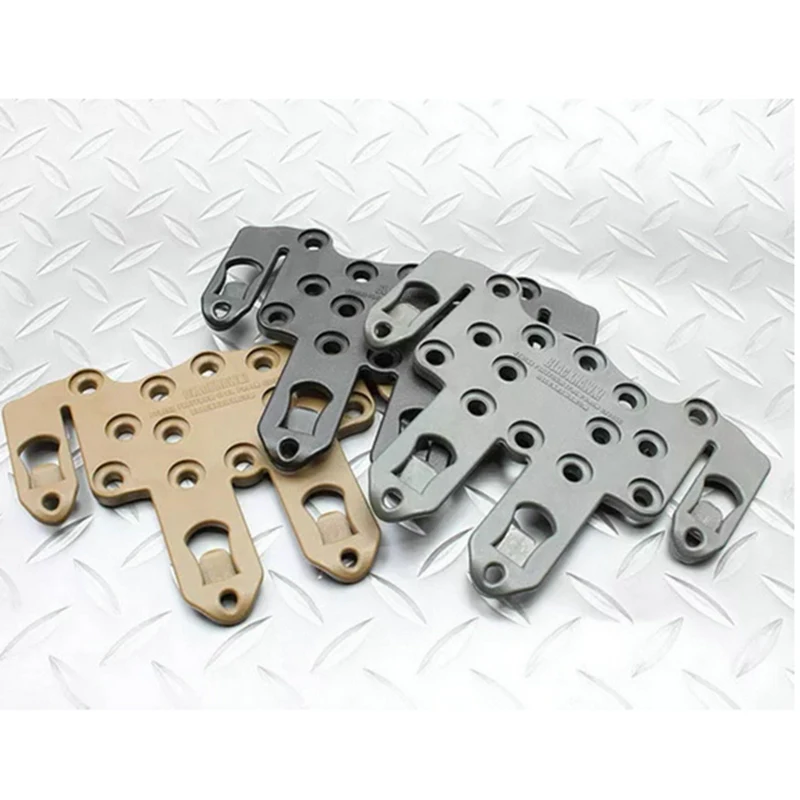 Tactical Strike MOLLE Holster Adapter Airsoft Paintball Gun Platform Hanger C Q C Hunting Shooting Vest Accessories Ambidextrou