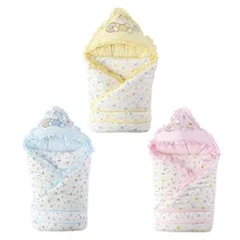 Весенне-осенний детский спальный мешок, хлопковое детское одеяло, детское одеяло с волшебной лентой