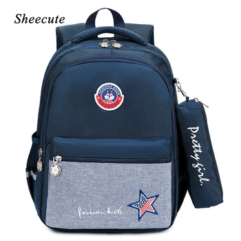 

New Children School Bags High Capacity Teenagers Backpack Waterproof Kids Backpack for Boys and Girls Bags with Reflective Strip