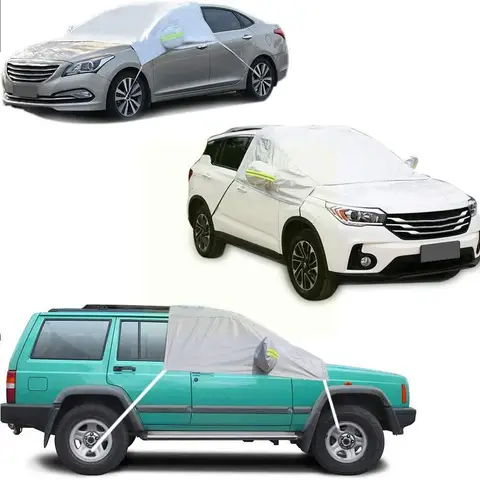 Universal Windshield And Ice Covered Automobile Protective Suv Mirror Any Fit Covers Covers Truck Car O9u7