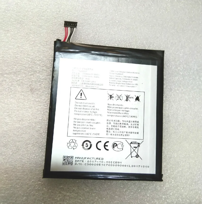 

Westrock 3000mAh TLp030J7 Battery for Alcatel Batteria