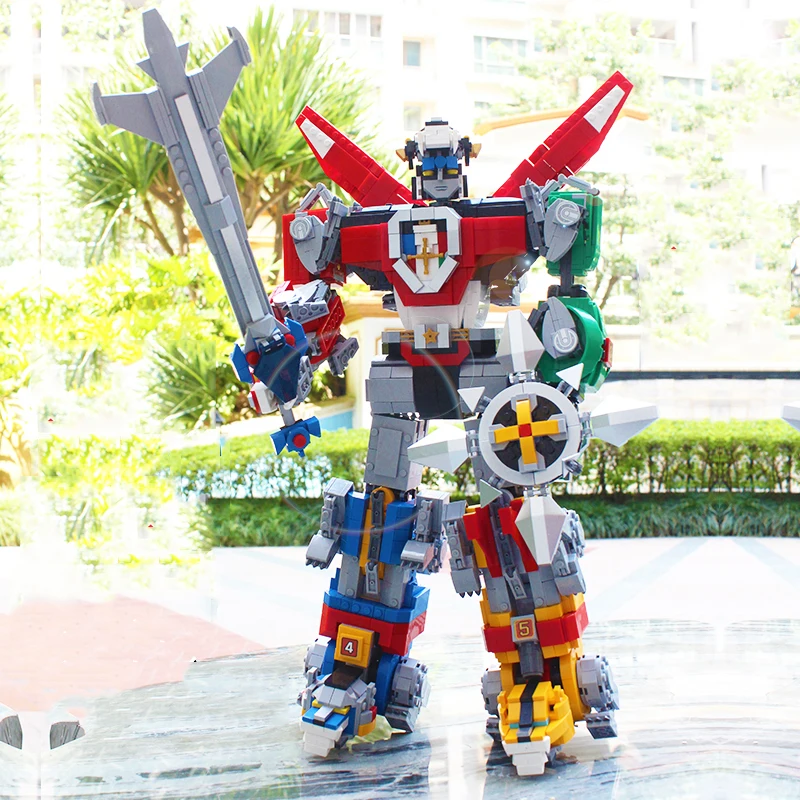 2020 новый король зверей с подставкой 2337 шт идеи серии Voltron Defender of The Universe