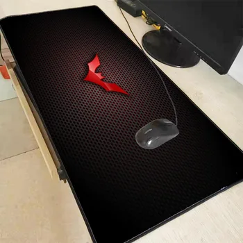 

ZSUXTC Batman Logo Large Notebook Computer Mouse Pad Gaming Mats Practical Office Desk Resting Surface Csgo 900x400/800x300cm