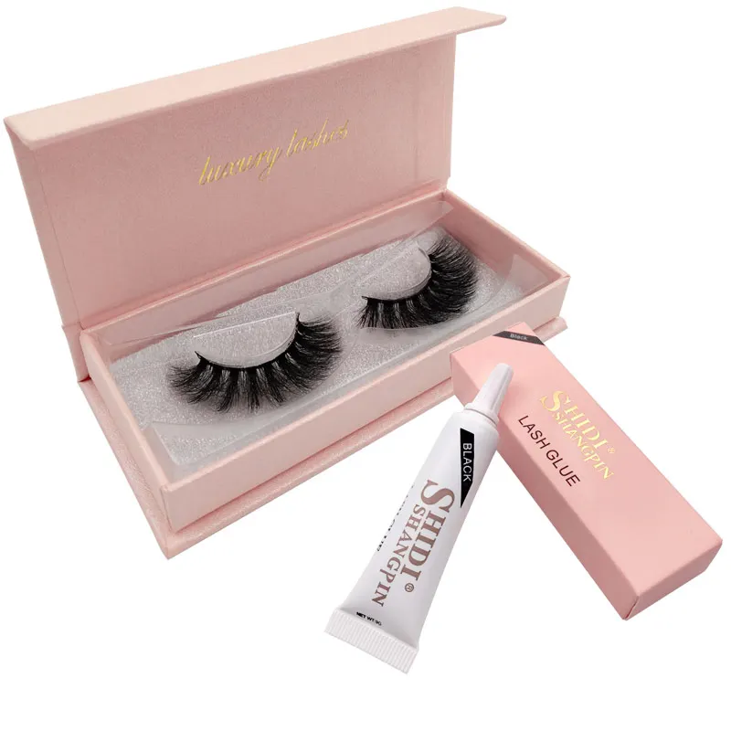 

YSDO 1 Pair False EyeLashes Lashes 3D Mink EyeLashes 9g Glue Dramatic Lashes winged Lashes Handmade Mink Lashes 1 Box Thick Lash