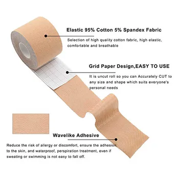 

Pull up the chest stickers Womens push up tape chest stickers Anti-bump invisible Bra