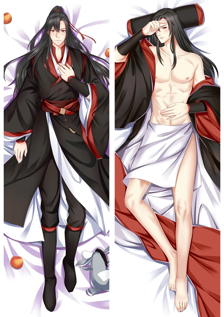 Grandmaster of Demonic Cultivation Mo Dao Zu Shi Cosplay Dakimakura Pillow Case Hugging Body Prop