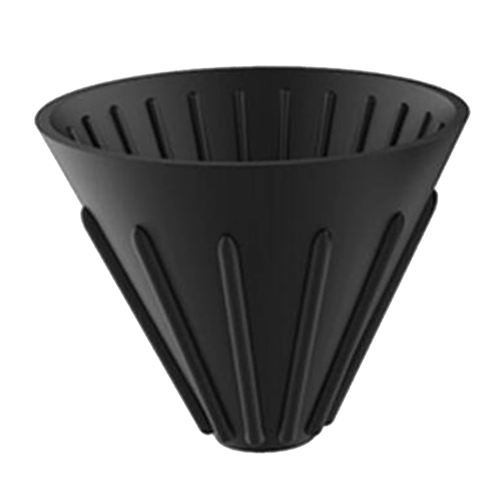 Foldable Pour Over Cone Dripper Reusable Coffee Filter Cup Holder Silicone Portable Filter Makers Travel Cone Camp Drip