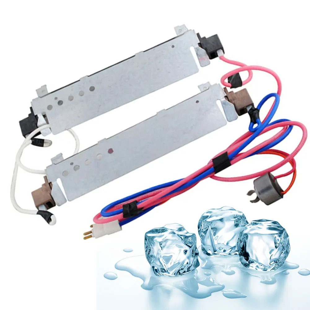 

WR51X442 Tools Professional Home Assembly Defrost Heater Parts Durable Metal Rustproof Silver Refrigerator Practical Replacement