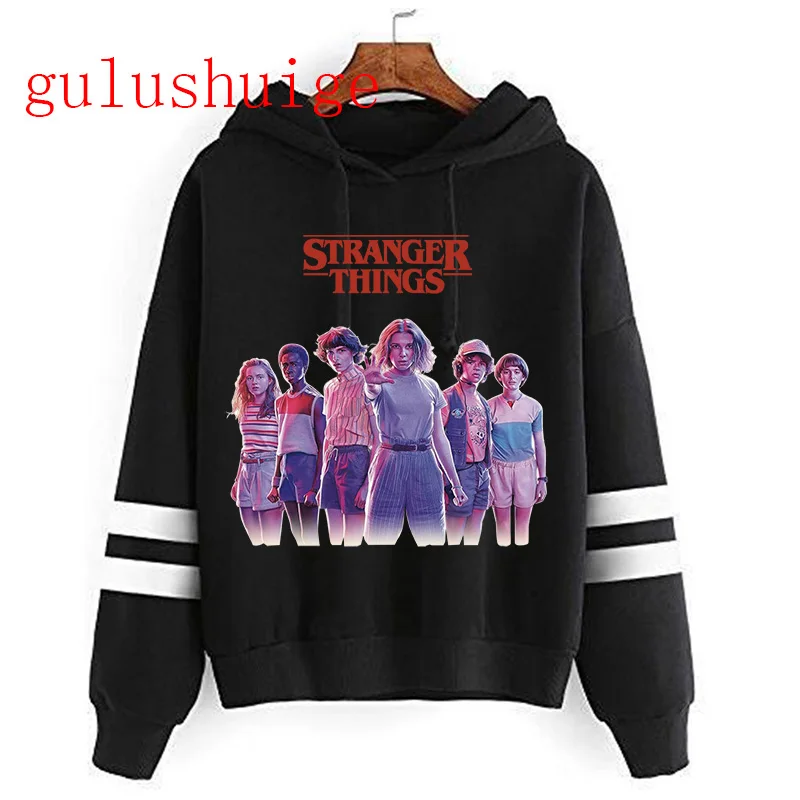 Extraño cosas Sudadera con capucha de los hombres/mujer con capucha sudaderas de Kpop Kawaii de Harajuku sudaderas con capucha de Hip Hop hombre/mujer divertido