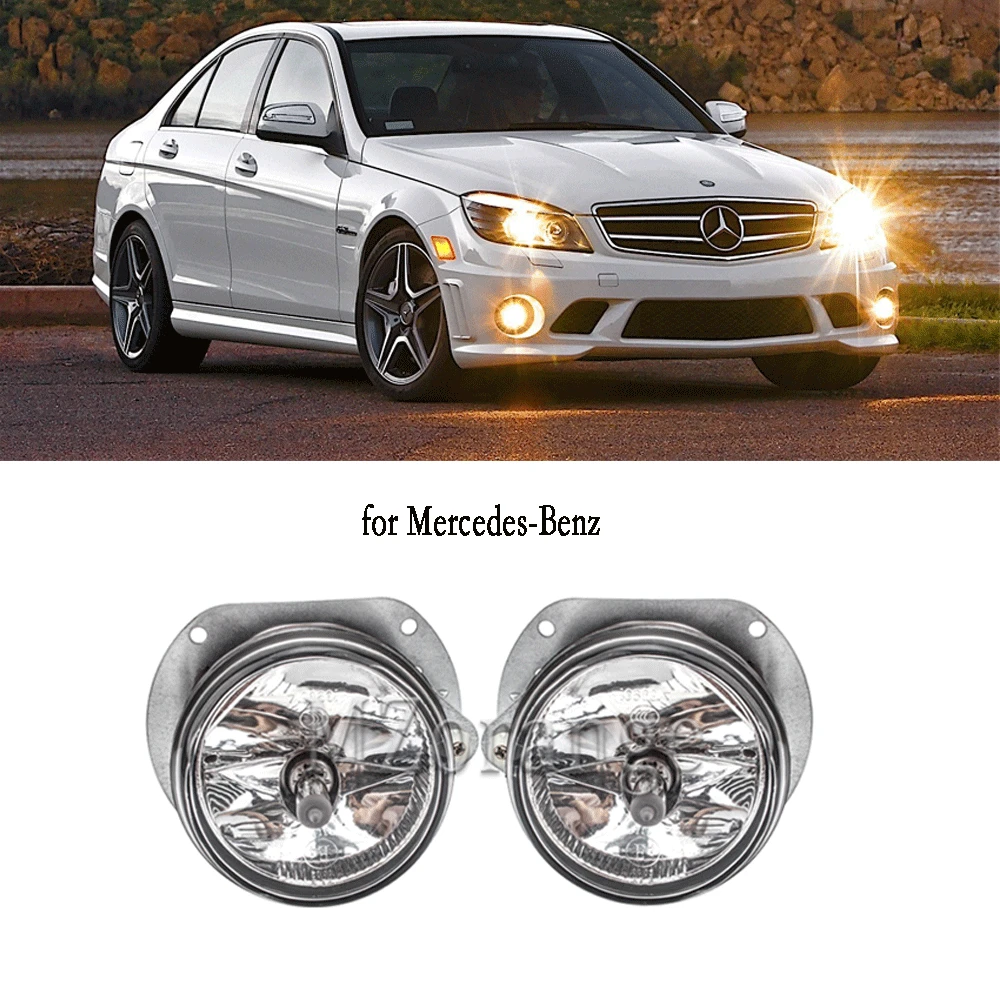 Fog Lights For Mercedesbenz W204 Amg W216 R230 W164 W251 Headlight