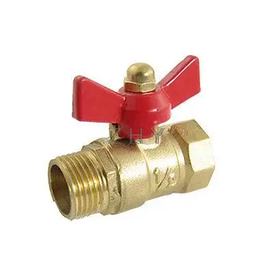 0,7" Женский 0,63" Мужской рычаг с резьбой поворотный кран