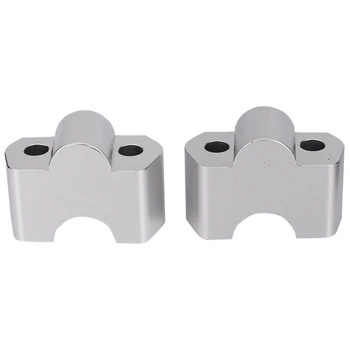 

Silver Modified Handlebar Risers Height Up Adapters for BMW G310GS G310R 17-18