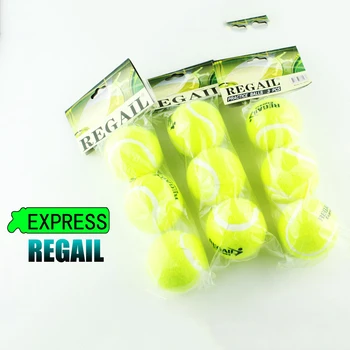 

10PCS REGAIL Training Match Tennis Balls High Elasticity Adult Youth Practice Wear Resistance Tennis Balls Accessories