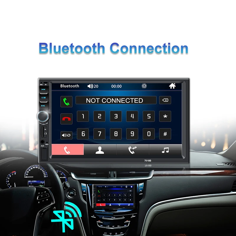 LTBFM 2 din автомагнитолы 7 &quotСенсорный экран аудио стерео автомагнитола видео