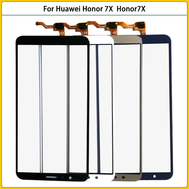 Сенсорный экран для Huawei Honor 7X сенсорная панель с цифровым преобразователем