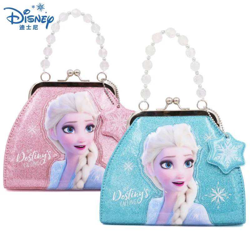 Осенний Новый Детский кошелек для монет Disney сумка через плечо с Эльзой и
