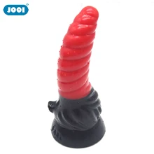 JOOI Realistic Anal Plug G-spot Flirting Dildo Spiral UP Sex Toys Black Red Art Splice Couples Sexy Foreplay Satisfy Sex Shop JOOI Realistic Anal Plug G-spot Flirting Dildo Spiral UP Sex Toys Black Red Art Splice Couples Sexy Foreplay Satisfy Sex Shop