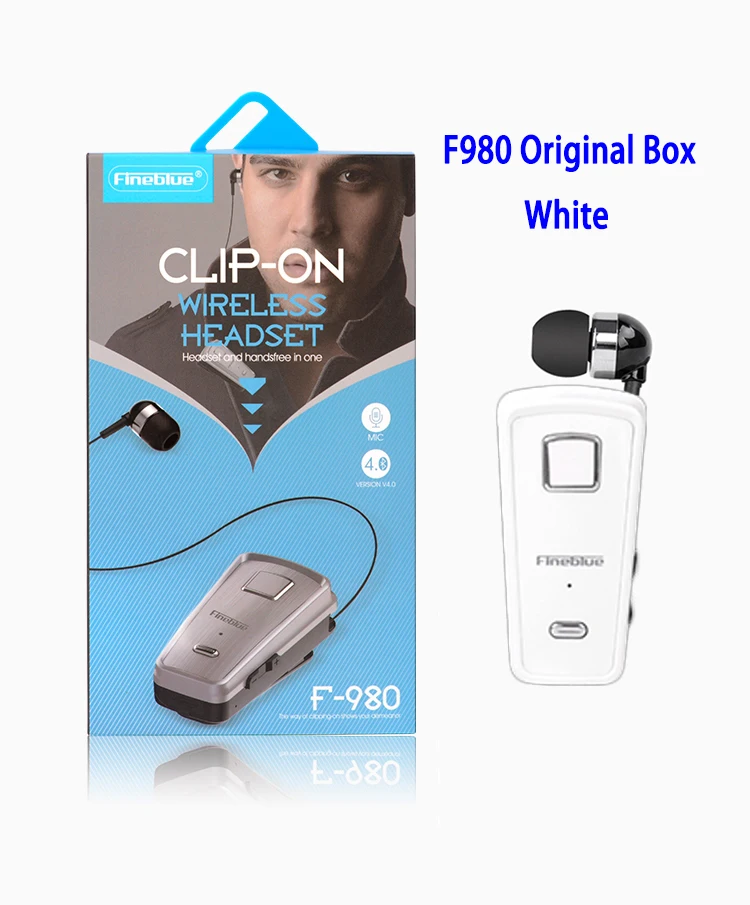 Fineblue F980 Mini sem Fio In-ear Hands com Microfone Fone de Ouvido Bluetooth Fone de Ouvido Vibração - Image 5