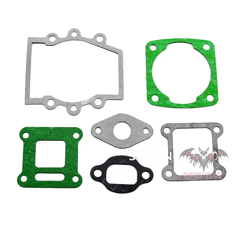 Engine Head Gasket Kit 44.6mm 43cc 47cc 49cc Mini Minimoto PIT Pocket Quad Dirt Bike Scooter ATV 10 Pack engine gasket set