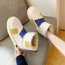 Зимние ботинки; женская обувь; женские ботинки; Модные ботильоны разных цветов; зимние ботинки; Новинка года; короткие теплые ботинки на меху; X305