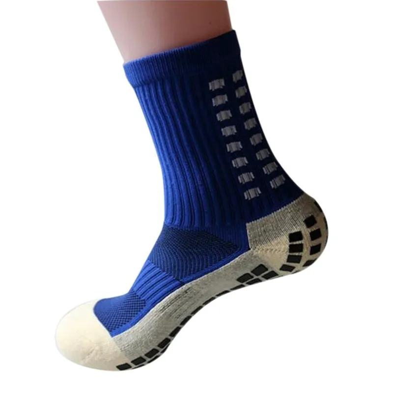 New Sports Anti Slip Soccer Socks Cotton Football Men Socks Calcetines (The Same Type As The Trusox)