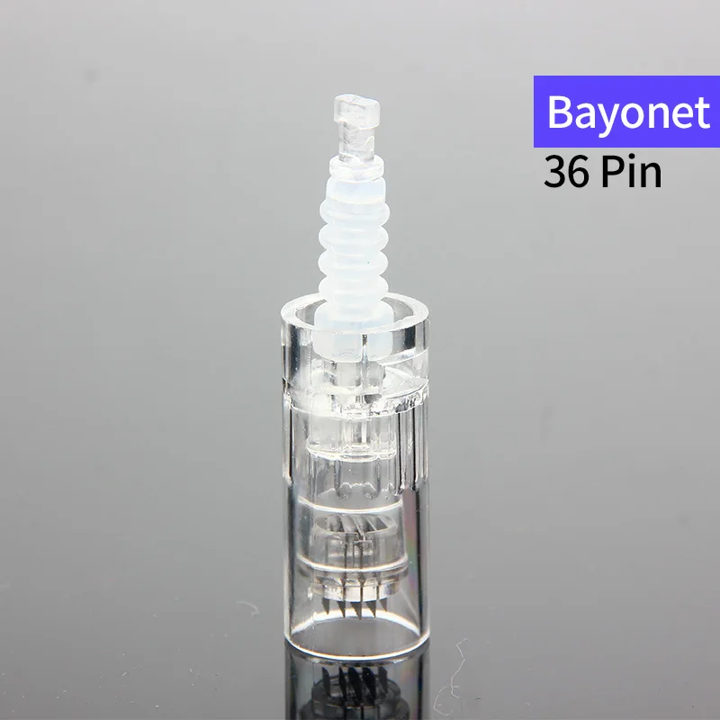 36 Pin 10PCS Dr Pen Ultima A6 перезаряжаемая Беспроводная Антивозрастная ручка для удаления шрамов и морщин, уход за кожей, микро-ручка для ухода за кожей, инструменты для красоты - Габаритные размеры: 36 Pin 10PCS