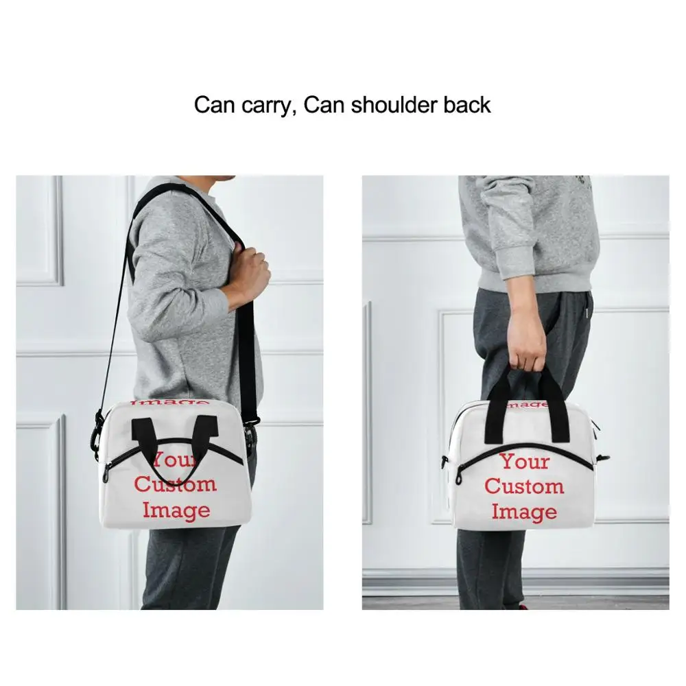 New Men Women Large Capacity Portable Lunch Bag Fresh Keeping Box Insulated Tote Cool Travel Food Lunch Storage Hand Bags
