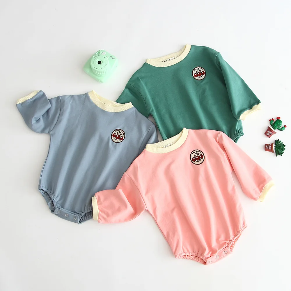 

Baby Boys Girls Rompers Sets Clothing Bread Superman Children Crawling Japan Kids Infant Korea Baby Girl Jumpsuit Newborn Pajama