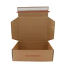 Custom logo printed cardboard black pink quick self seal postal boxes personalised adhesive tear strips box packaging 3
