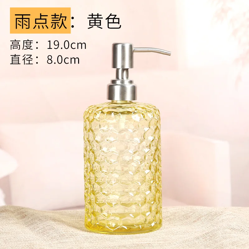 500ml Nordic Glass Hand liquid Soap Dispenser Pump Shampoo Bottle Shower Gel Storage Box Kitchen Sink Bathroom Accessories Set A 500ml Nordic Glass Hand liquid Soap Dispenser Pump Shampoo Bottle Shower Gel Storage Box Kitchen Sink Bathroom Accessories Set A