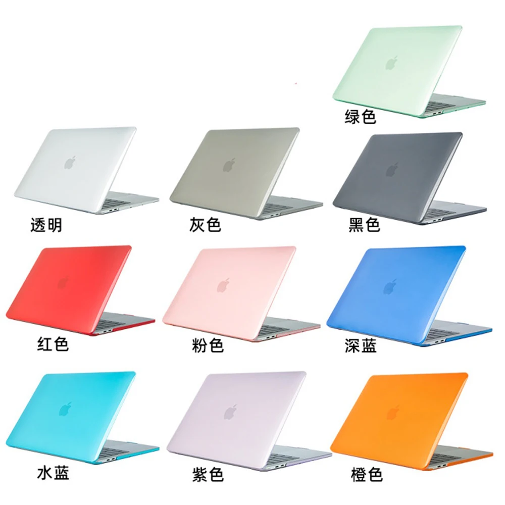 laptop case Crystal Hard Laptop Case For macbook air 13 case A2179 A2337 For macbook pro 13 Cover A2289 A2159  Air13 M1 New case