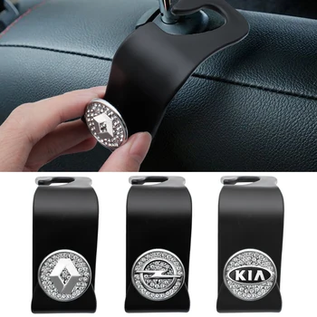 

2PCS Car Styling Car Seat Hanger Storage Car Hook Car Clip for Citroen C4 Audi Hyundai Opel Kia VW Mitsubishi Ford Peugeot