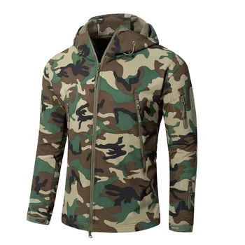 

Tactical Softshell jacket men fleece rain bomber jacket soft shell waterproof Coat men windbreaker overcoat rain jacket men