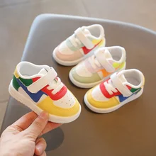 

High Quality Fashion Infant Soft Shoes Baby Shoes Toddler Girls Boys Sports Shoes Children Baby Leather Flats Kids Sneakers