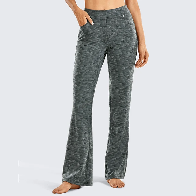 SYROKAN Flare Yoga Pants for Women 