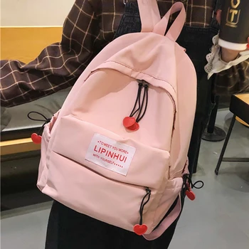 

Women Fashion Backpack School Bookbag Waterproof Backpack Female College For Teenagers Girls Bag Students Backbag Mochilas