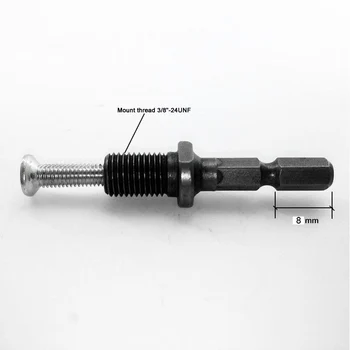 

Keyless Adapter Hex Shank Driver Impact Screwdriver Tool Accessories Drill Chuck
