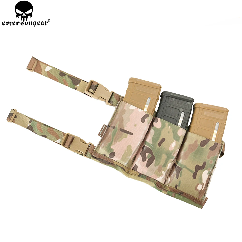 

EMERSONGEAR Triple Magazine Pouch for M4 M16 Mag Pouch Airsoft Hunting Tactical High-speed Six Waist Pouch Bag