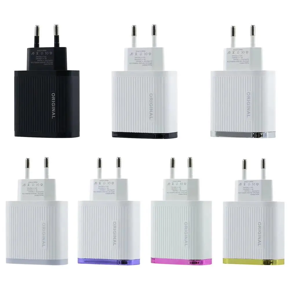 4 порта USB зарядное устройство быстрый смарт Быстрый 4 USB настенное зарядное устройство для Xiaomi samsung huawei мобильный телефон Быстрая Зарядка адаптер ЕС/США штекер