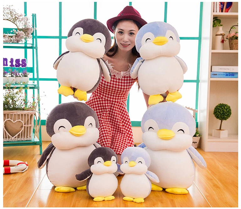 24 см мягкий толстый пингвин плюшевые игрушки укомплектованный мультфильм животных кукла Мода дети ребенок прекрасный девушки Рождество подарок на день рождения