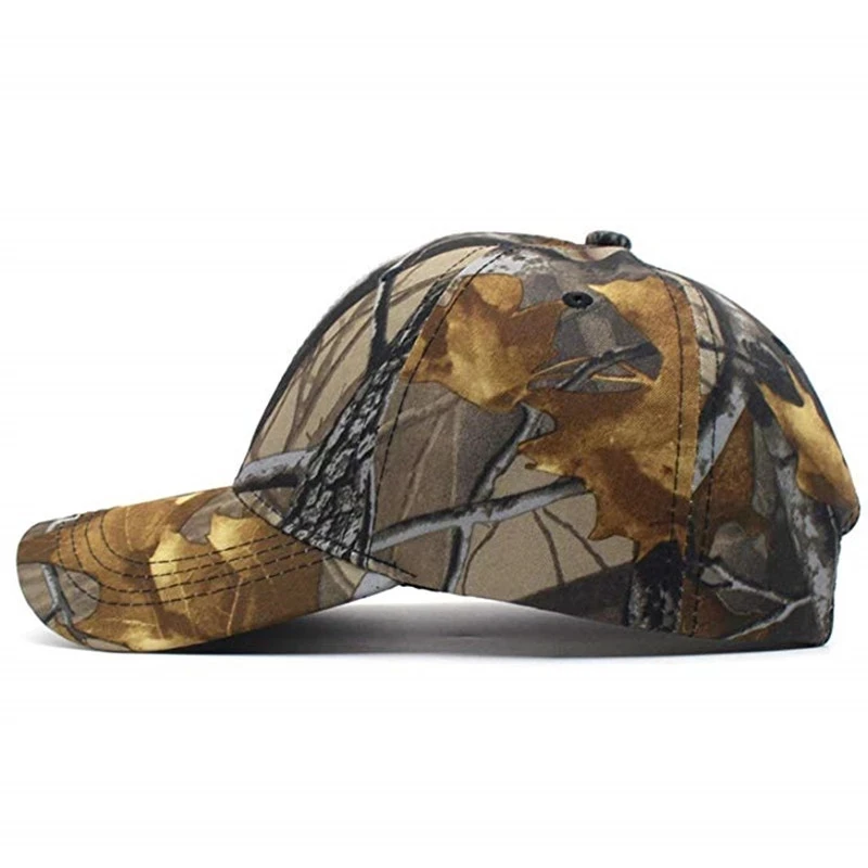 Outdoor 5 Bionic Camouflage Hunting Fishing Hat Sun-Protection Jungle Camouflage Photography Bird-Watching CS Games Cap
