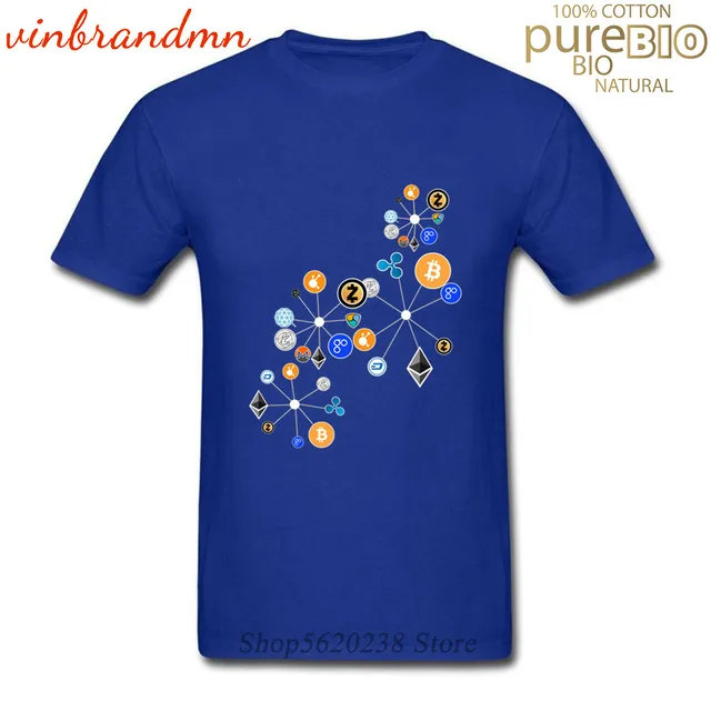 Cryptocurrency blockchain Ethereum T Shirts