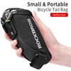 ROCKBROS Mini Arrière selle de vélo Sac Portable Réfléchissant Queue Selle Nylon Cyclisme Vélo sac pour vélo Paquet VTT Vélo Accessoires ► Photo 1/6