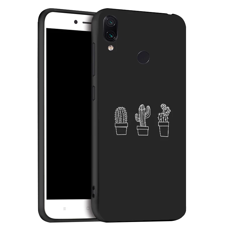 x081 3D DIY Окрашенный черный чехол Xiao mi Red mi Note 7 6 8 Pro Мягкий силиконовый чехол TPU чехол для Xiao mi Red mi 8A 7A 6A K20 mi 9T A3 8T чехол - Цвет: x081