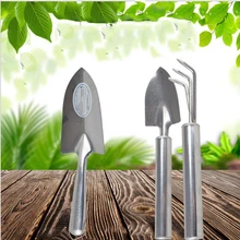 Портативный маленький многофункциональный набор с лопаткой завод садовая лопата, грабли Мастерок Нержавеющая сталь мини Садовые принадлежности