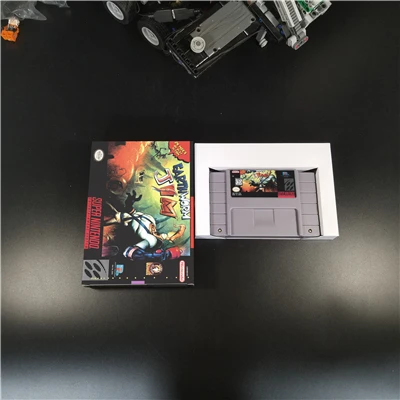 

Earthworm Jim - Action Game Card US Version with Retail Box