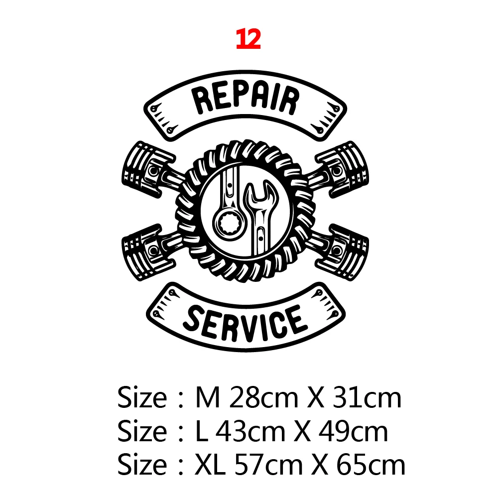 Creative Repair Service Wall Mural Removable Wall Decal For Kids Rooms Nursery Room Decor Decal Creative Stickers